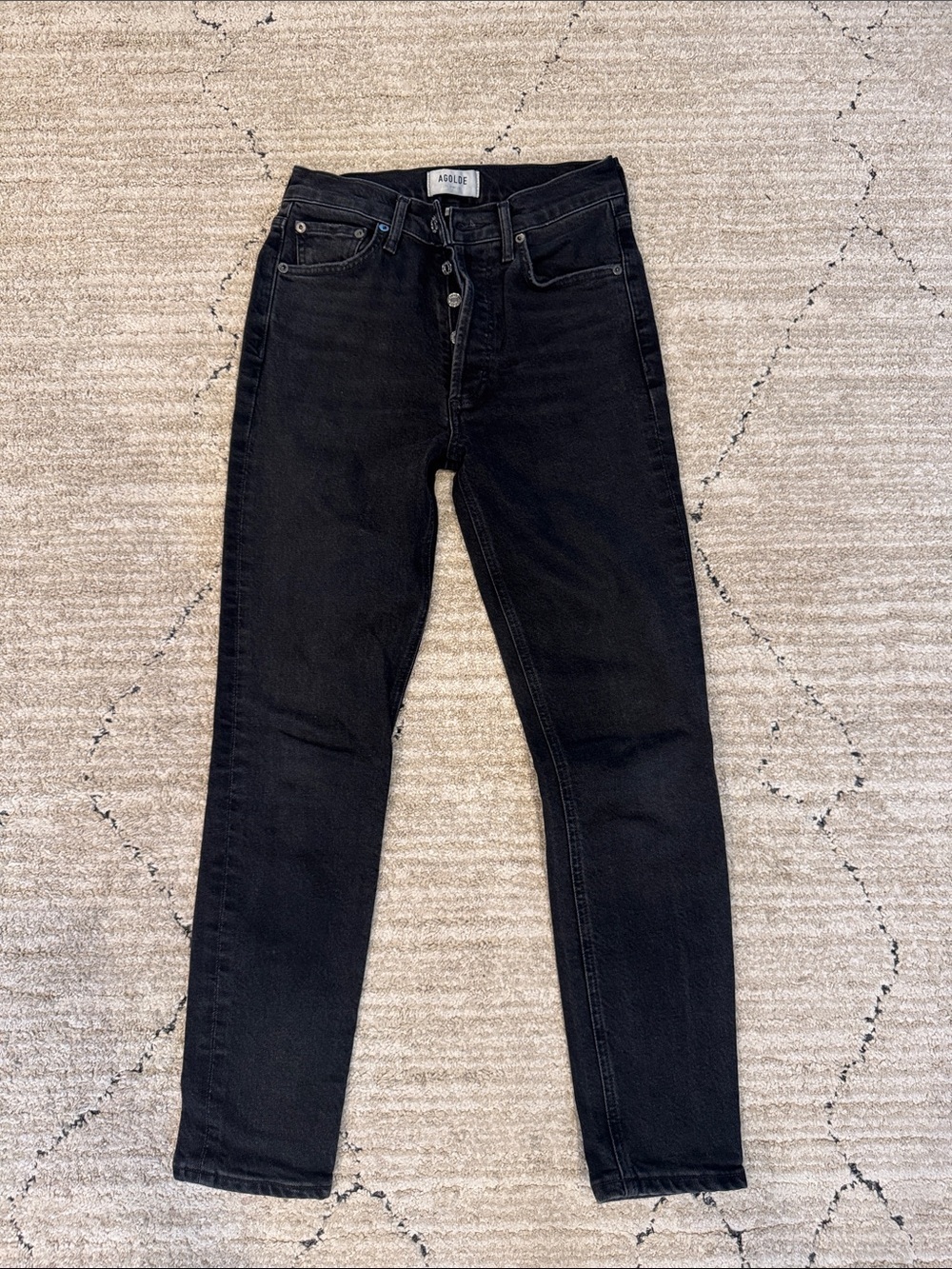 Agolde black jeans size 25